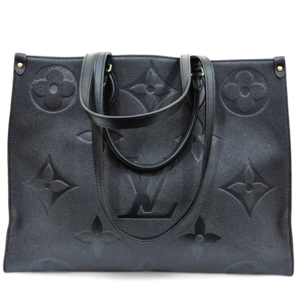 Louis Vuitton Black On The Go GM Bag - CHARM INCLUDED!! - Picture 3 of 16